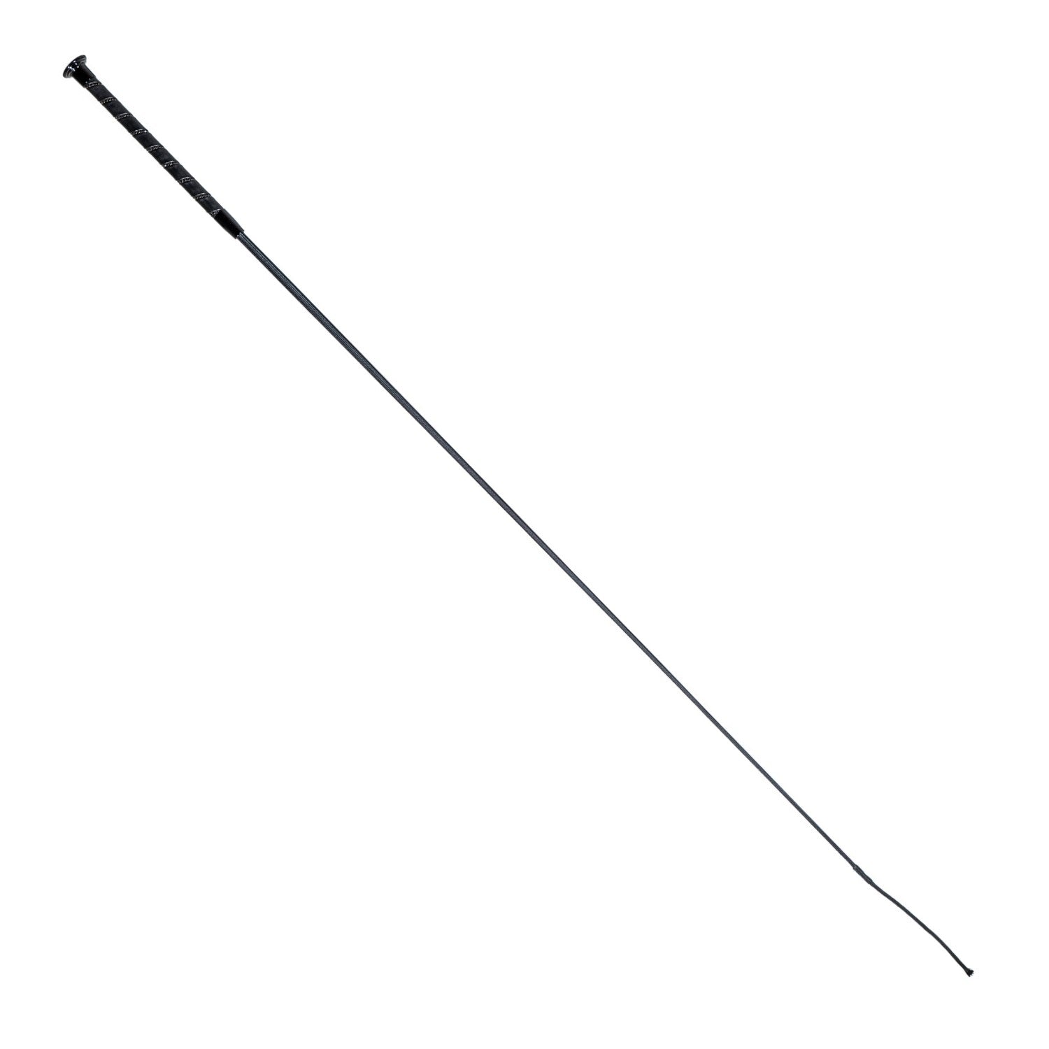 CD Diamonte Spiral Handle Dressage Whip - 110cm - Image 4