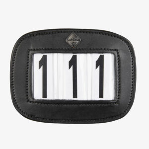Le Mieux Leather Saddle Pad Number Holder