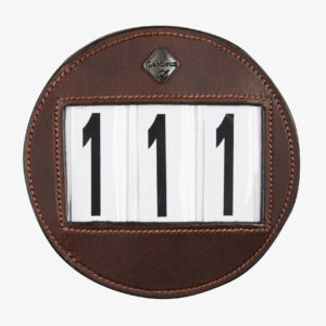 Le Mieux Leather Bridle Number Holder