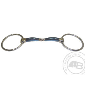 Bombers Loose Ring Lock Up Snaffle Bit