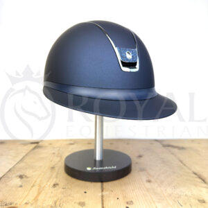 Samshield 2.0 Miss Shield Shadowmatt Helmet - Crystal Fabric Blazon