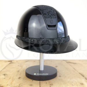 Samshield 2.0 Miss Shield Glossy Helmet - Ultra Fine Rocks Black