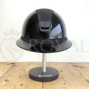 Samshield 2.0 Miss Shield Glossy Helmet - Crystal Fabric Black