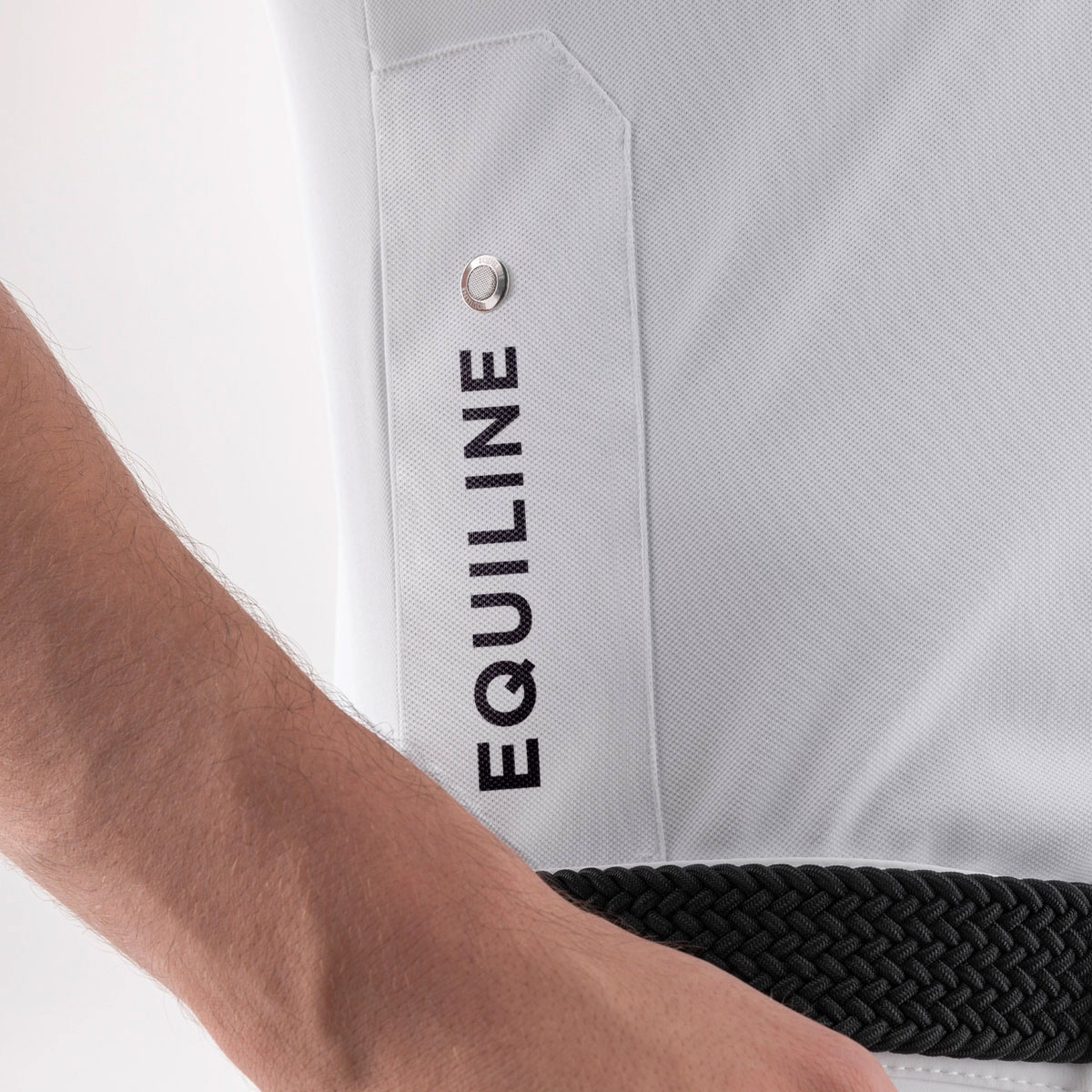 Equiline Mens Logo Competition Polo Niam - Image 2