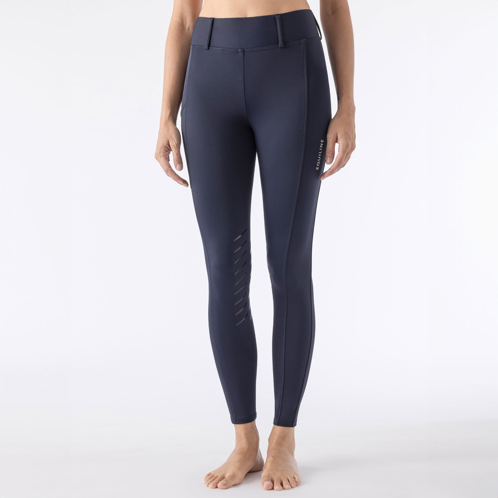 Equiline Womens Knee Grip Leggings Carbek - Image 2