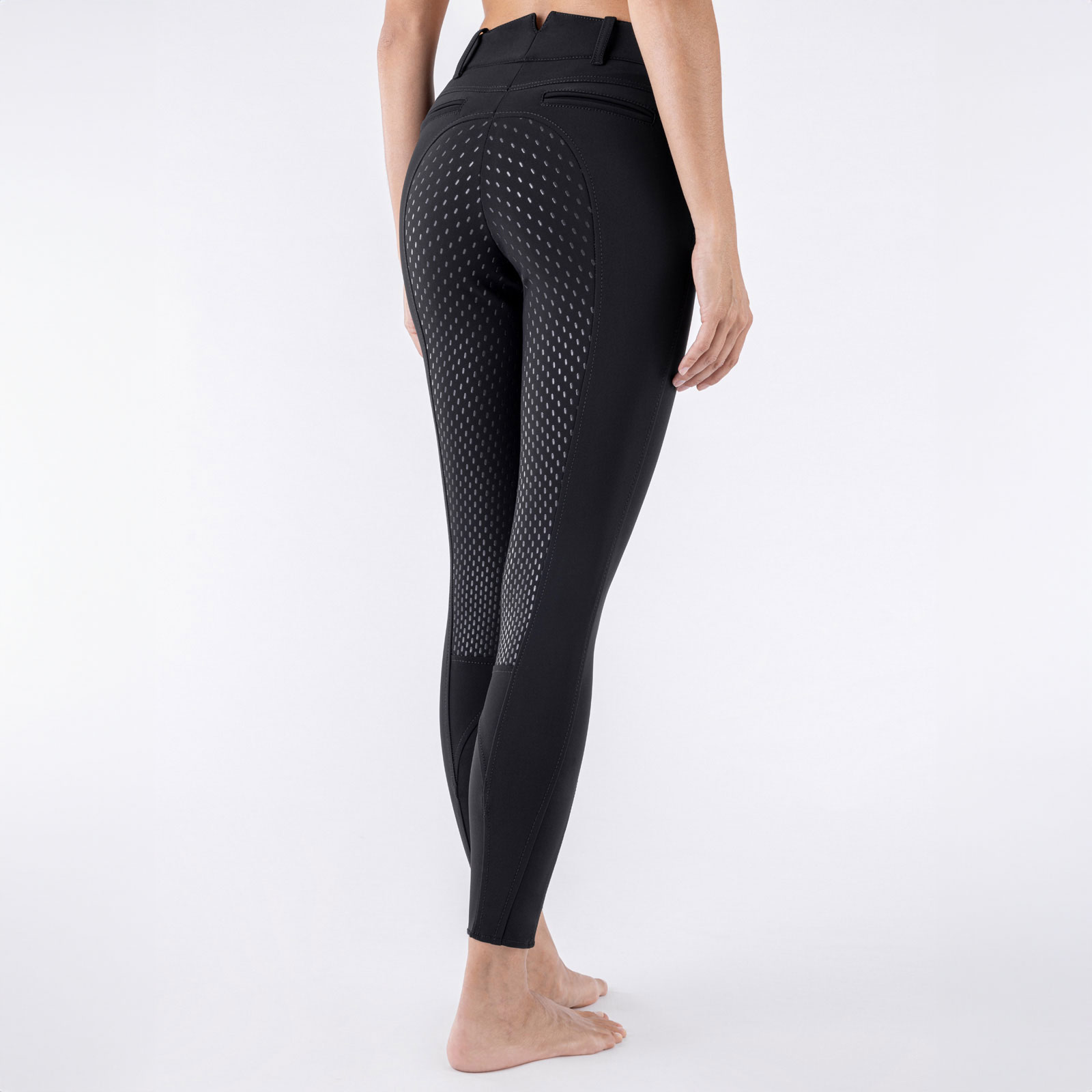 Equiline Womens High Waist Full Grip B-Move Breeches Adellek - Image 9