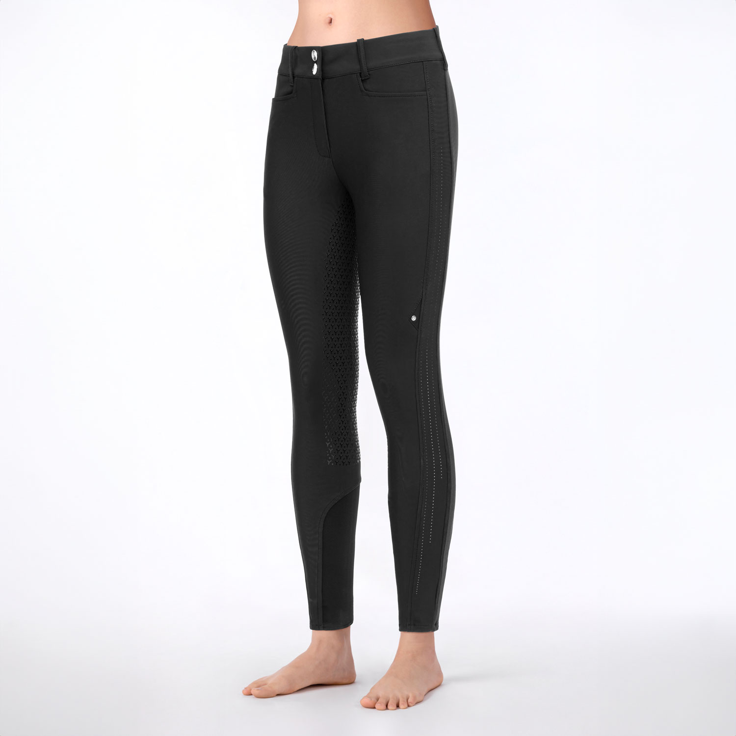 Equiline Womens High Waist Full Grip Breeches Endra - Image 7