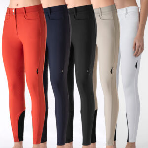 Equiline Womens High Waist Knee Grip Breeches Endra