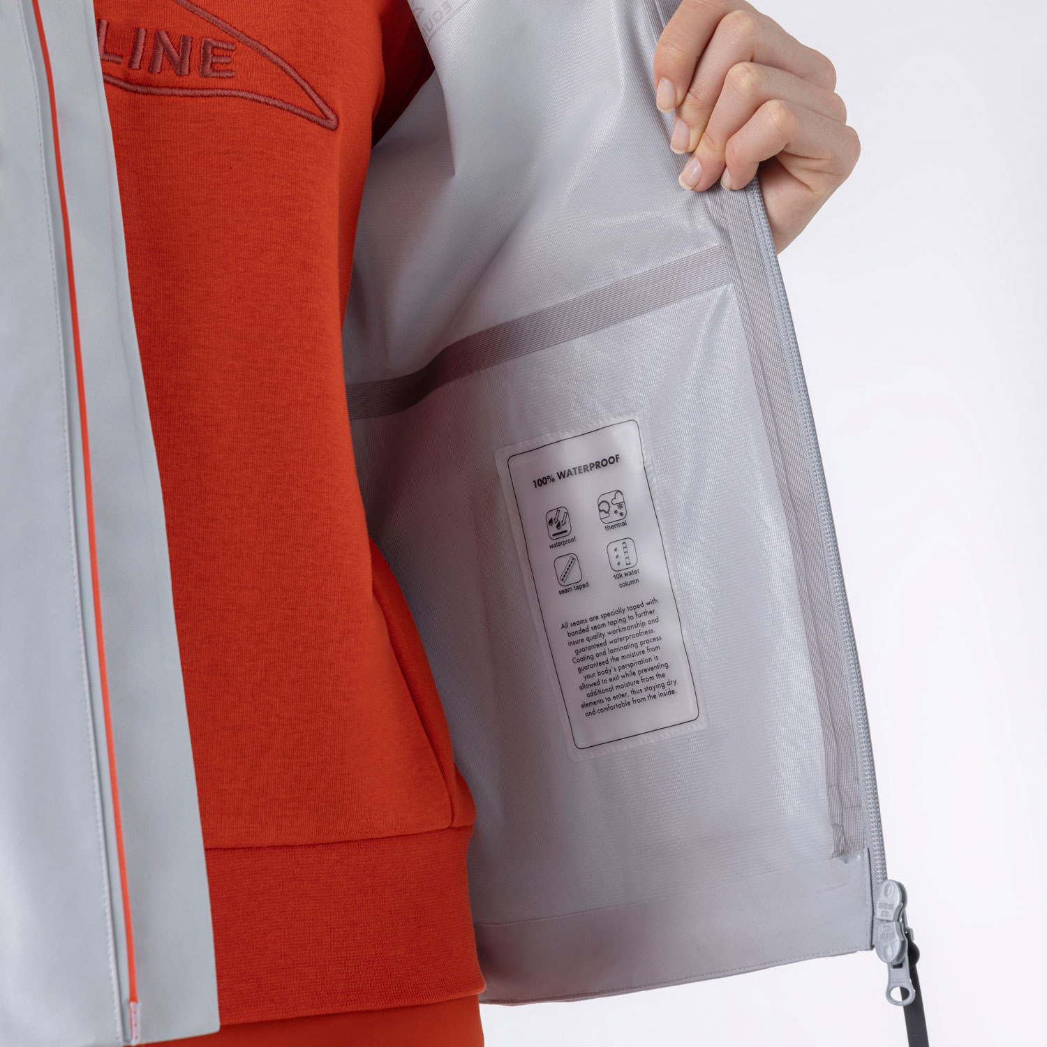 Equiline Womens Waterproof Jacket Efrida - Image 3