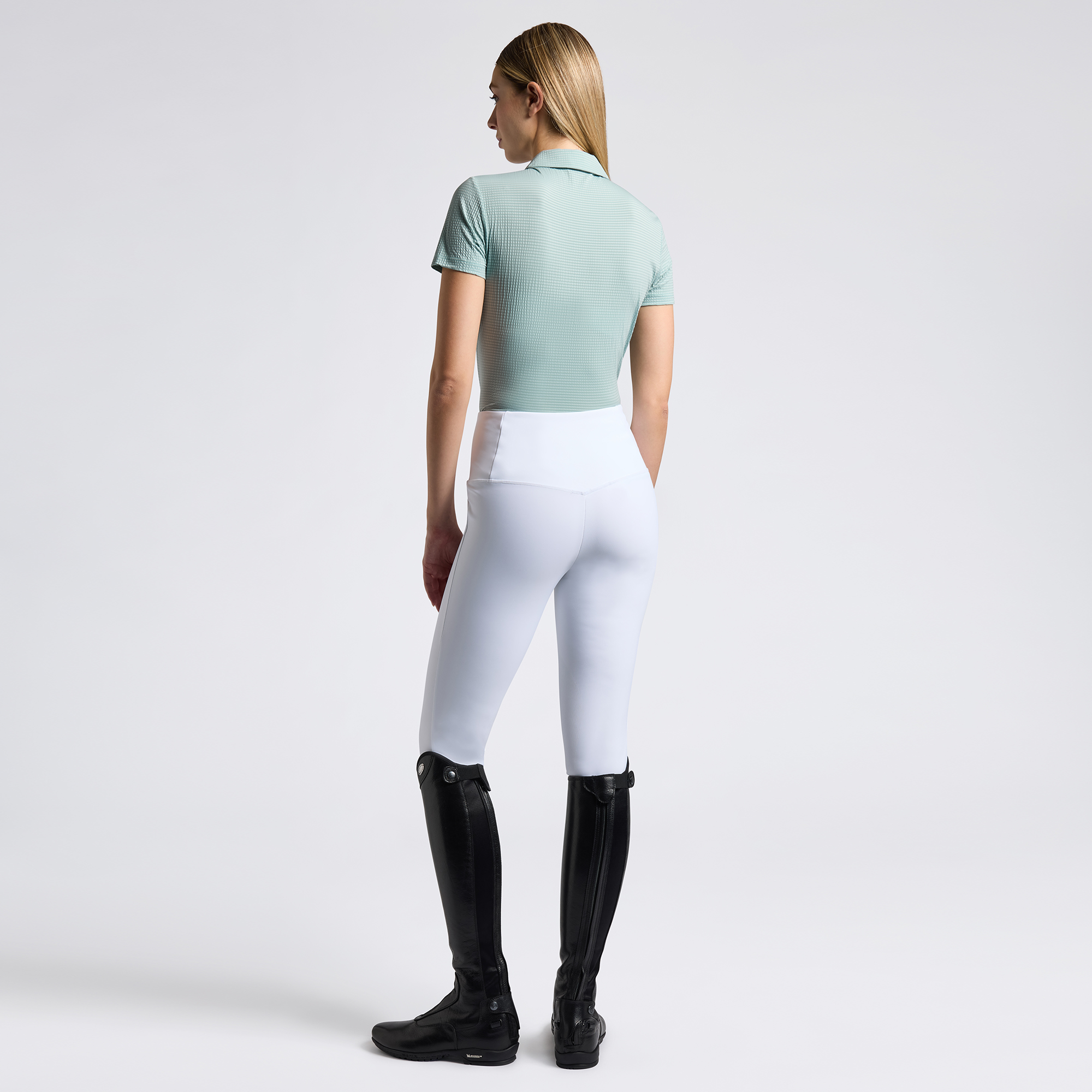 CT Womens Training Polo with Tufted Logo - Image 2