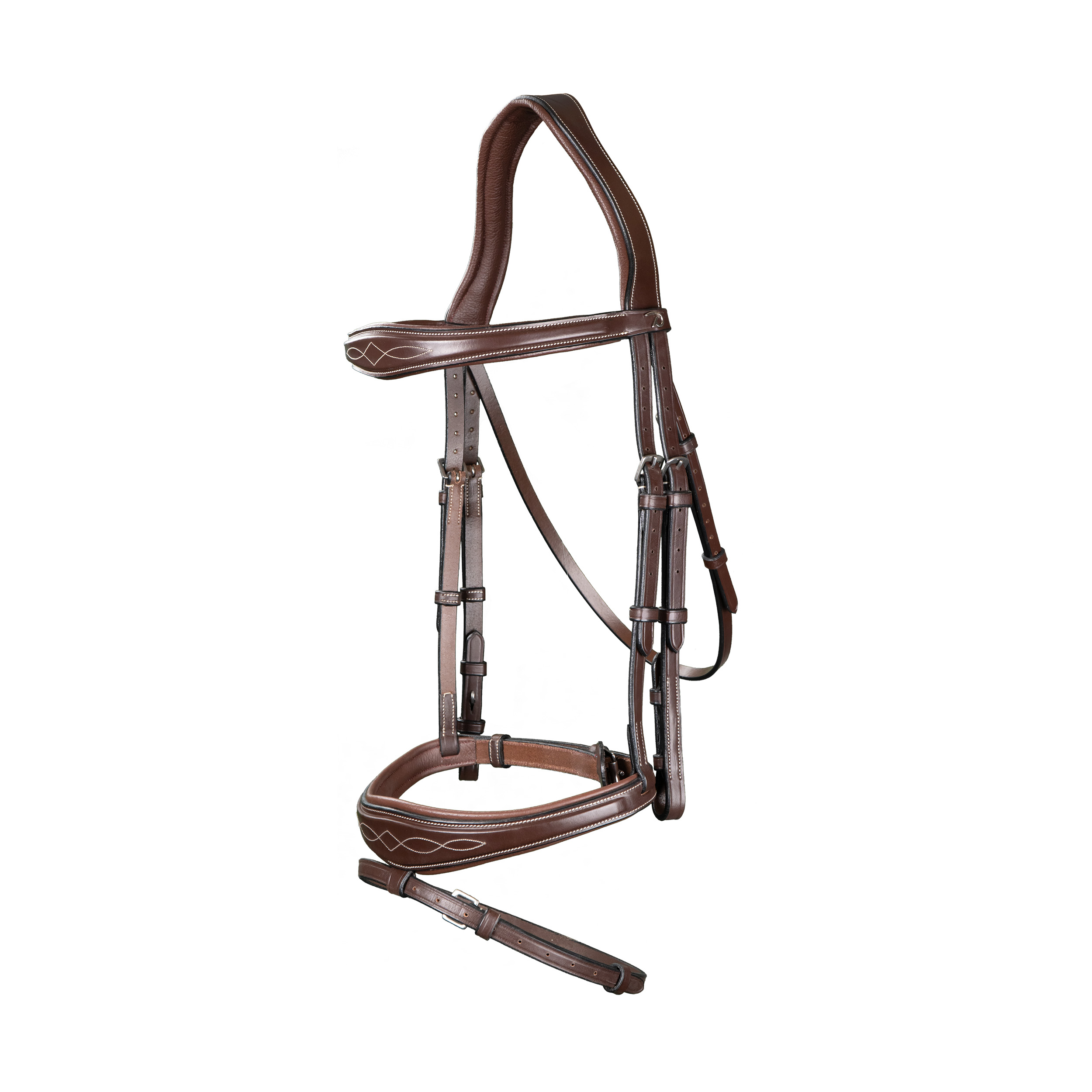 Dy'on US Collection Anatomic Flash Noseband Bridle - Image 4