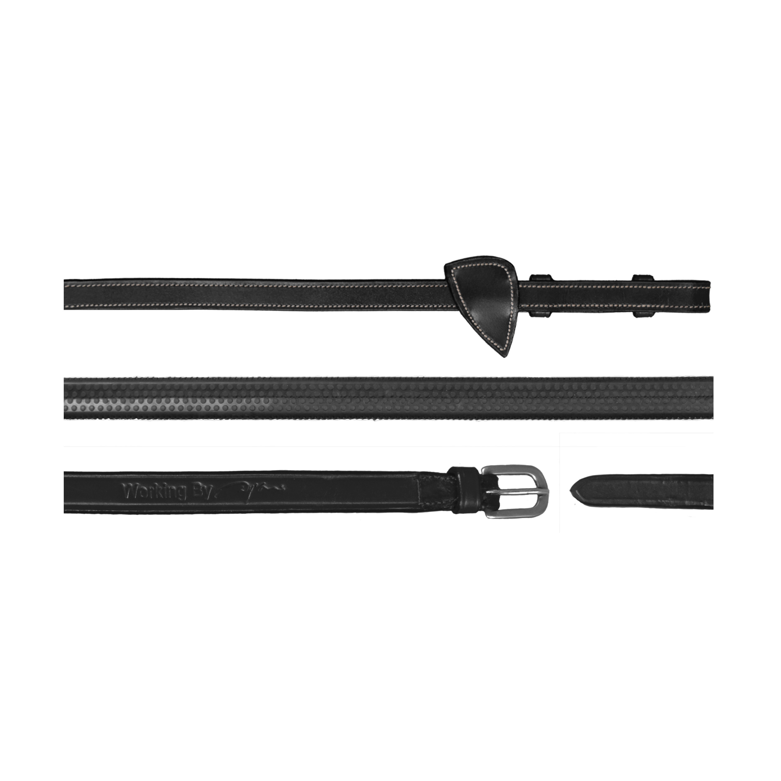 Dy'on Working Collection 1/2" Rubber Reins - Image 2