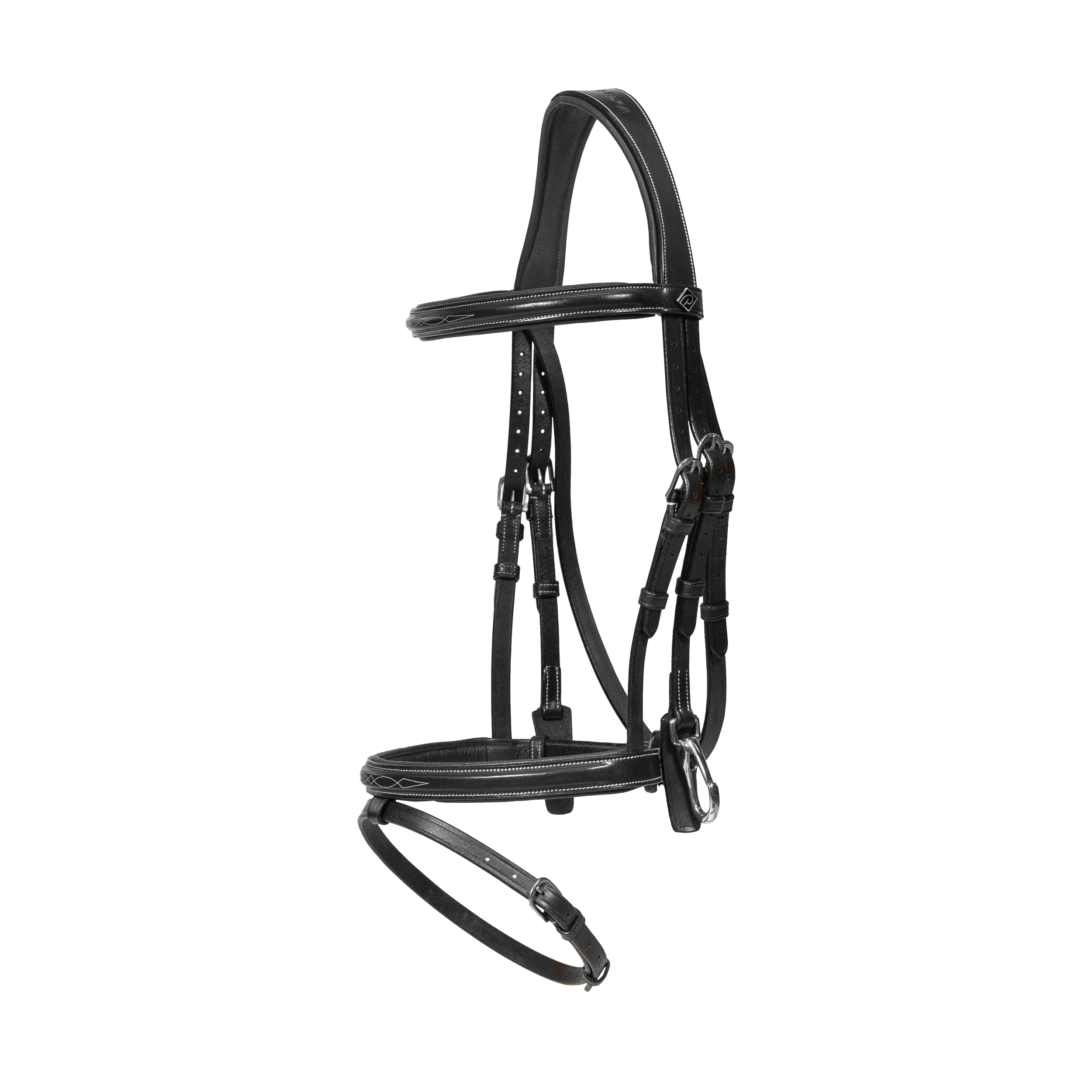 Dy'on Working Collection Flash Noseband Bridle with Snap Hooks - Image 4