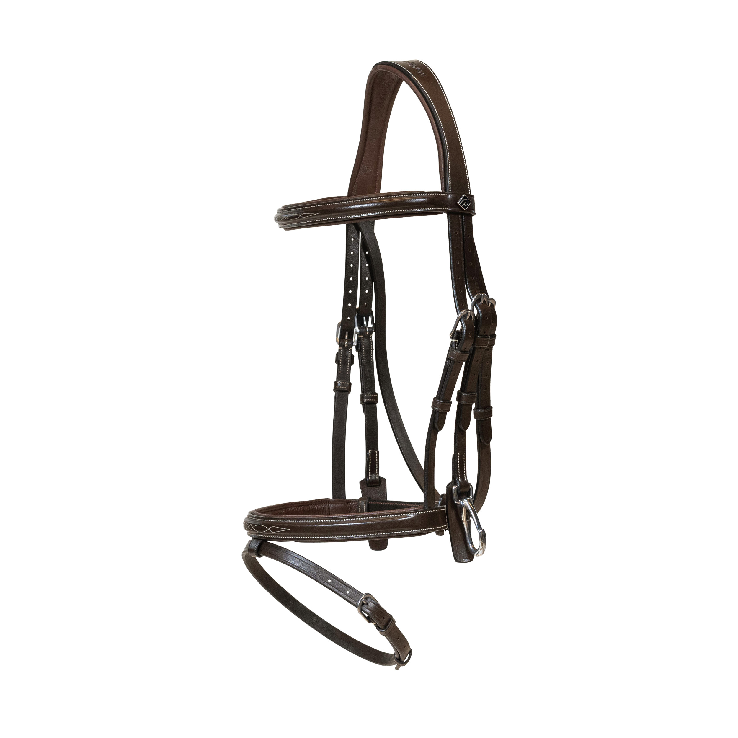 Dy'on Working Collection Flash Noseband Bridle with Snap Hooks - Image 3