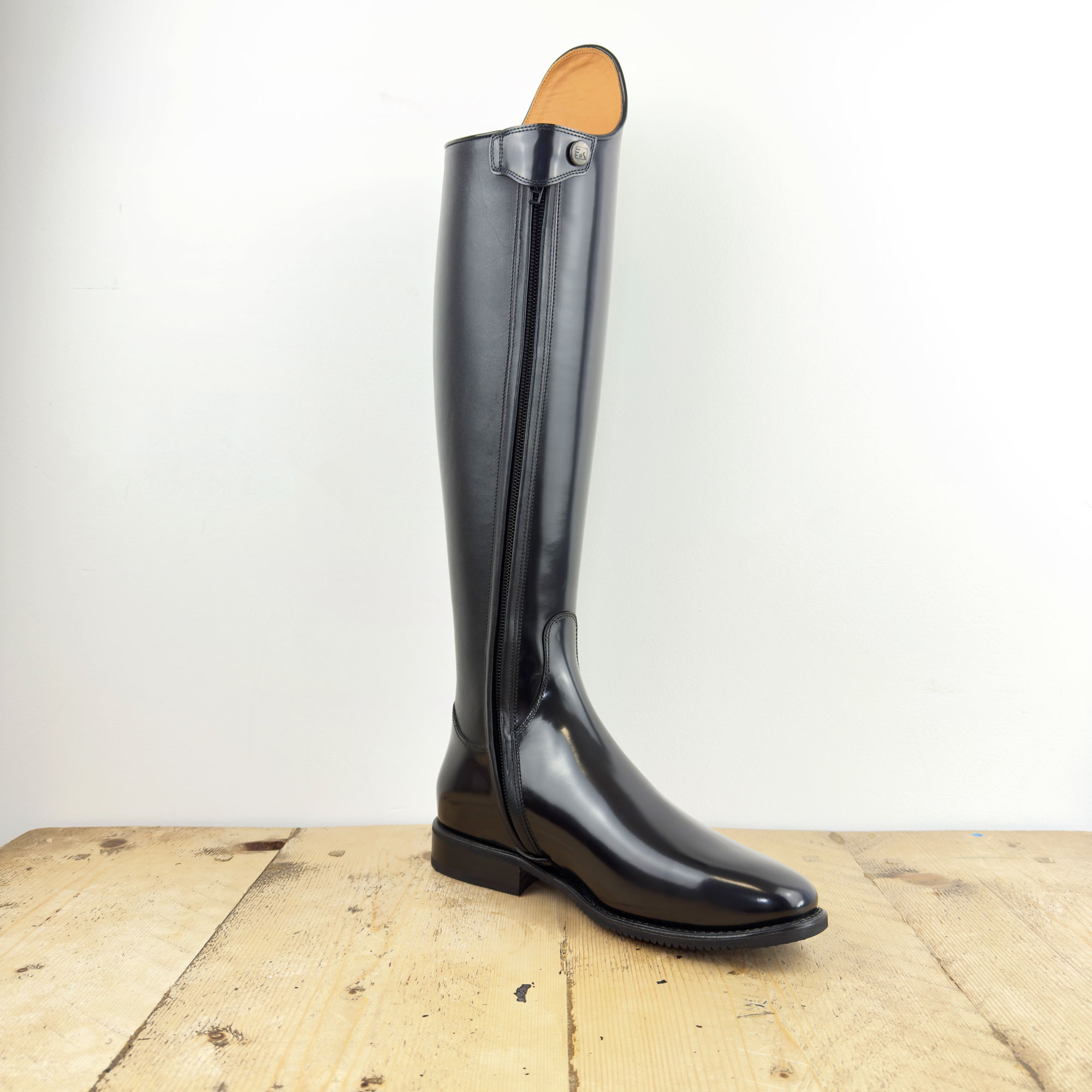 De Niro Bellini Dressage Boots - Brushed Black - Image 4