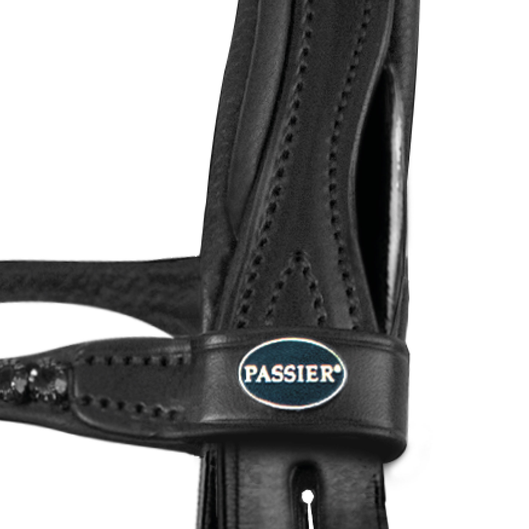 Passier Shadow Snaffle Bridle with Rubber Reins - Image 4