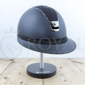 Samshield 2.0 Miss Shield Shadowmatt Helmet - Flower Swarovski
