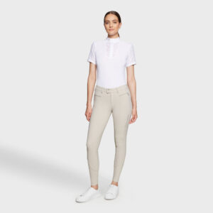 Samshield Womens Knee Grip Breeches Adele - Beige - EU30/UK2