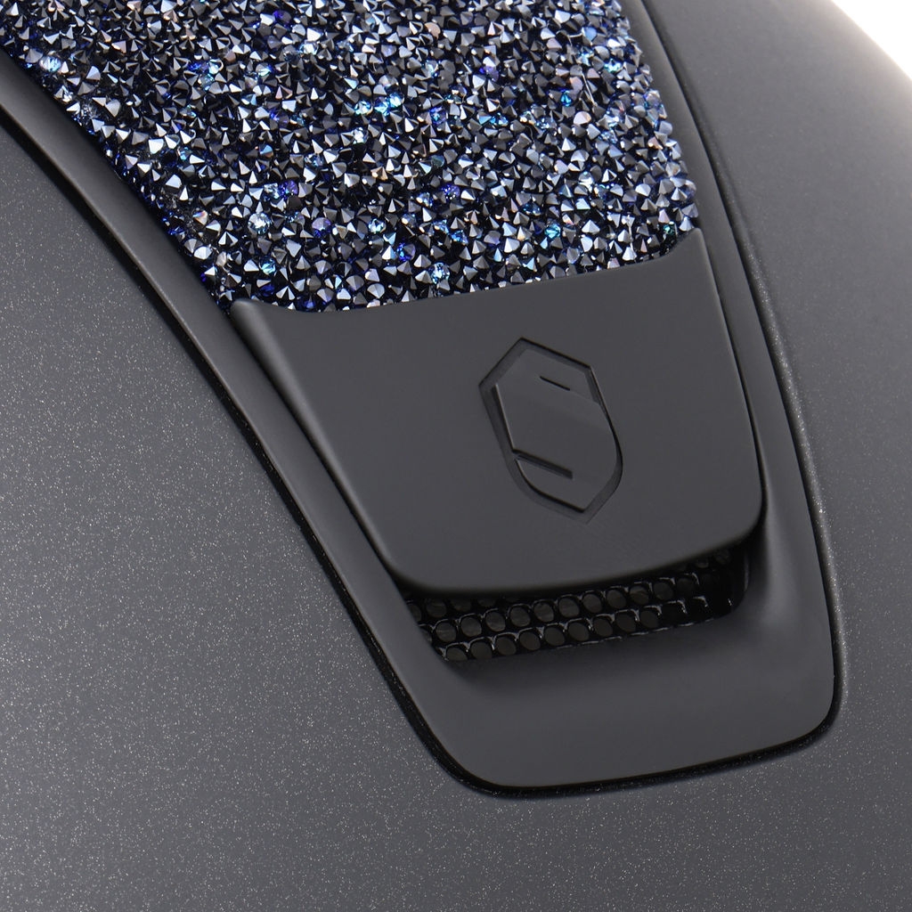 Samshield 2.0 Miss Shield Shadowmatt Helmet - Ultra Fine Rocks Cosmic Nights - Matte Trim & Blazon - Image 3