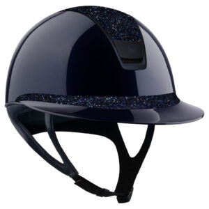 Samshield 2.0 Miss Shield Glossy Helmet - Ultra Fine Rocks Cosmic Nights - Matte Trim & Blazon