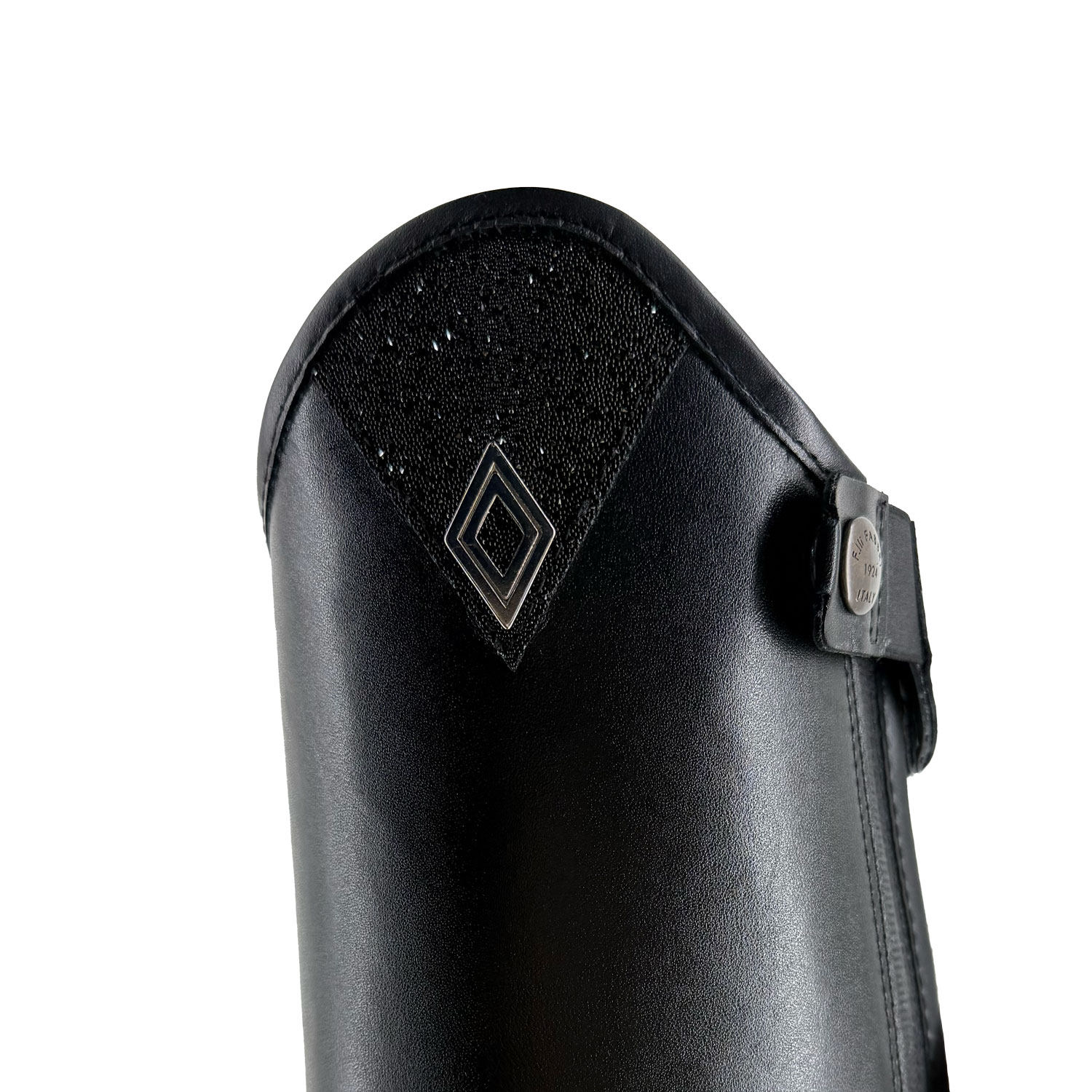 Fabbri Prime Derby Laced Riding Boots - Swarovski Carpet Black - Image 2