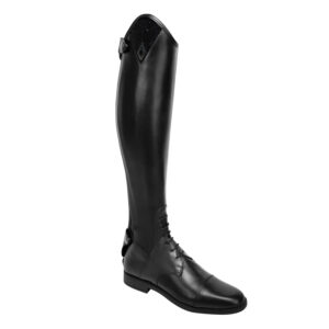Fabbri Prime Derby Laced Riding Boots - Swarovski Carpet Black