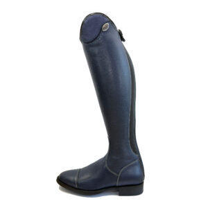 De Niro Salentino Quick Blue Riding Boots - Glitter Blue Top