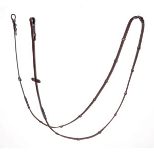 Equiline 5/8" Anti Slip Reins with 7 Leather Stops