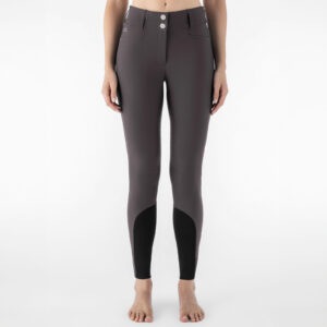 Equiline Womens High Waist Full Grip Breeches Adelle - Mud (IT46/UK14)