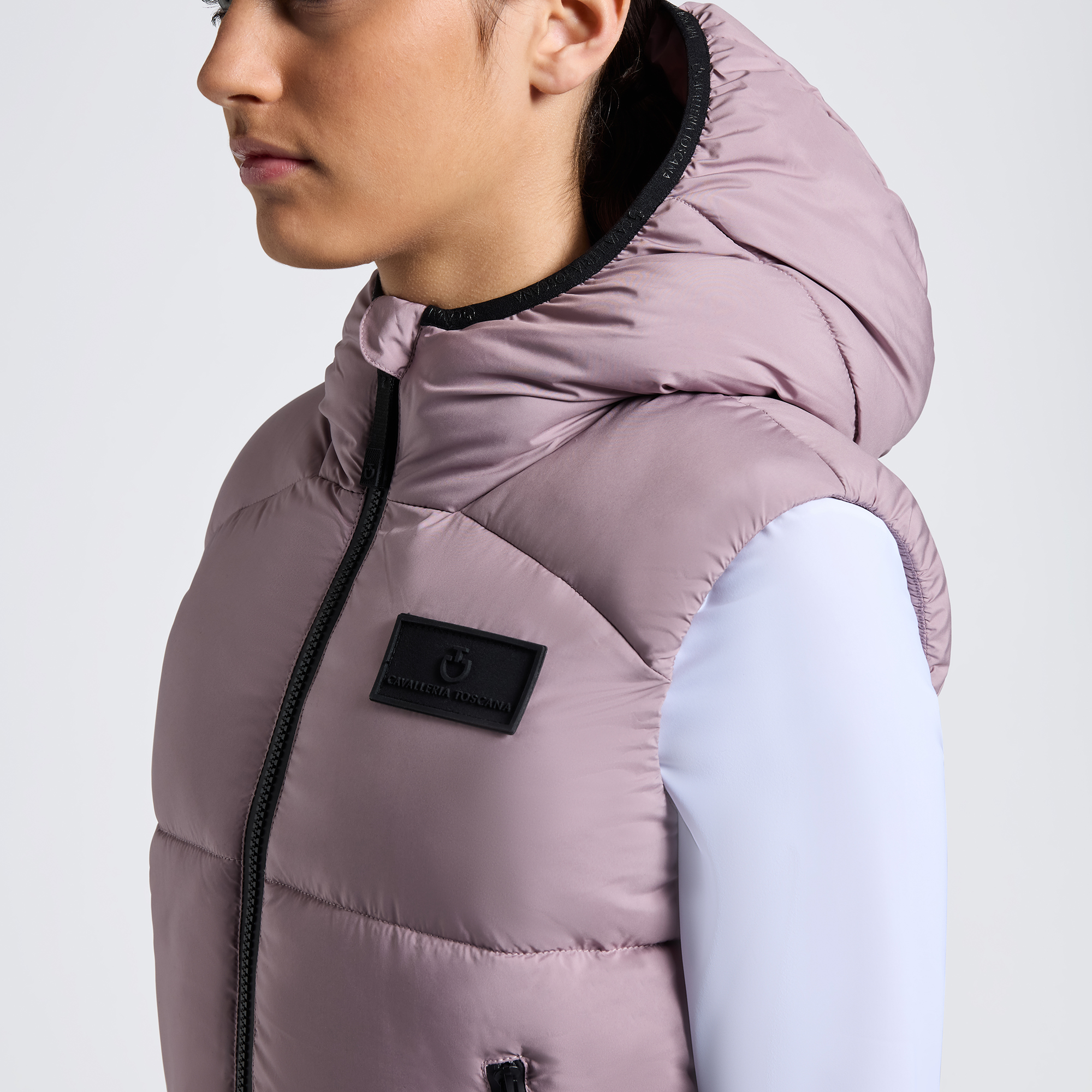 CT Girls Down Vest - Grape Shake - Image 3