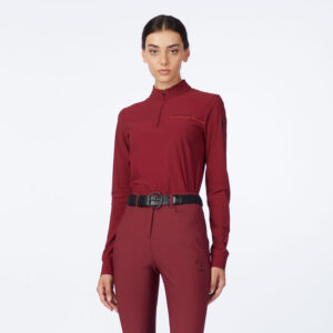 Vestrum Womens Long Sleeved Training Top Lyra - Ruby Red