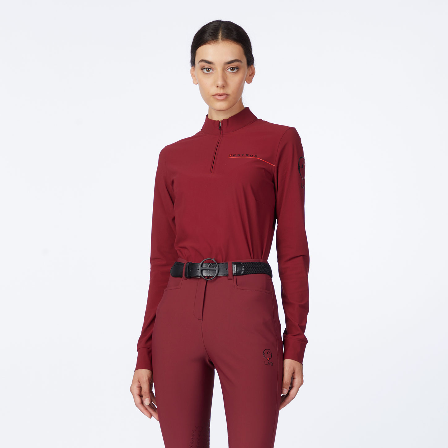 Vestrum Womens Long Sleeved Training Top Lyra - Ruby Red