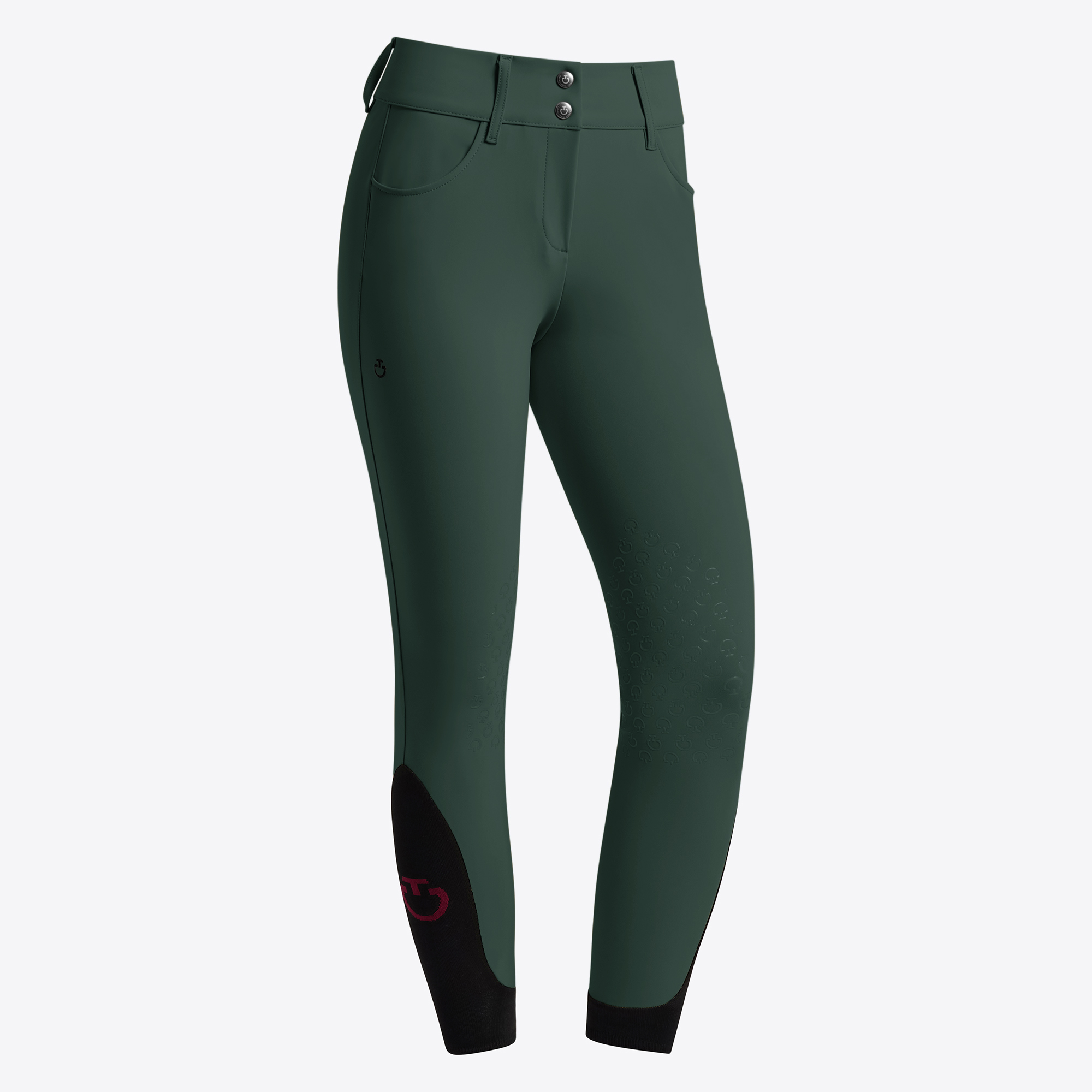 CT Womens American Knee Grip Breeches - Jungle Green - IT46/UK14
