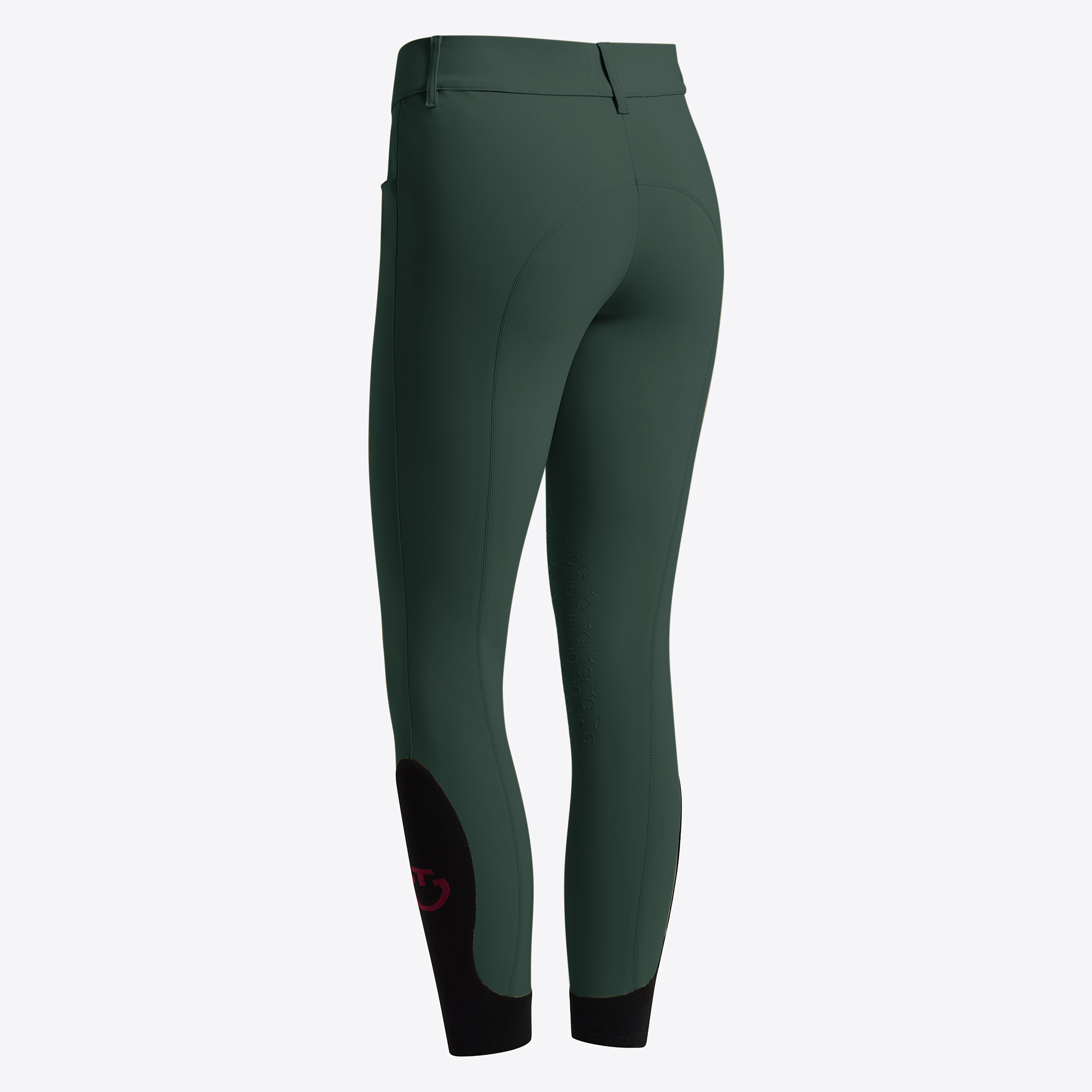 CT Womens American Knee Grip Breeches - Jungle Green - IT46/UK14 - Image 2