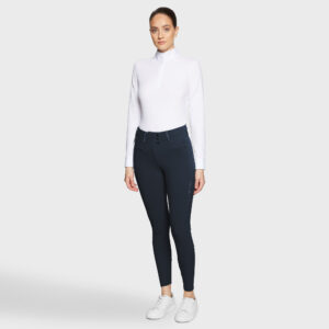 Samshield Womens Hight Waist Full Grip Breeches Claranova - Navy