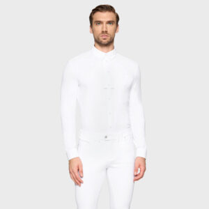 Samshield Mens Long Sleeved Competition Shirt Smith - White