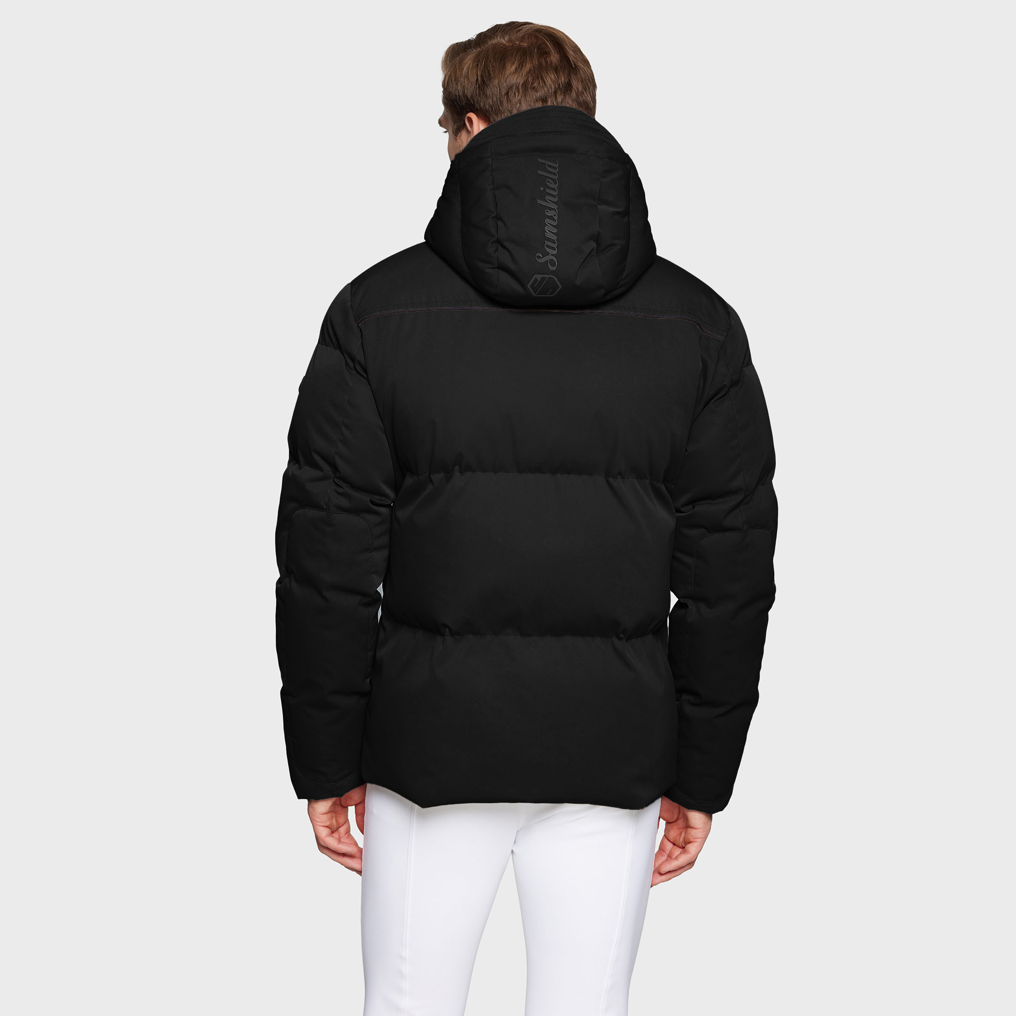Samshield Mens Puffer Jacket St Moritz - Black - Royal Equestrian