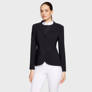 Samshield Womens Competition Jacket Victorine Crystal Fabric FW25 - Black
