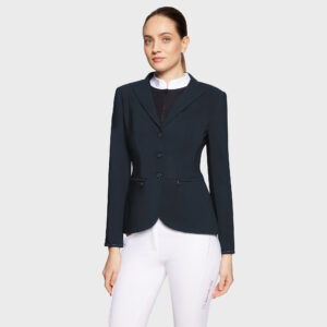 Samshield Womens Competition Jacket Victorine Crystal Fabric FW25 - Navy