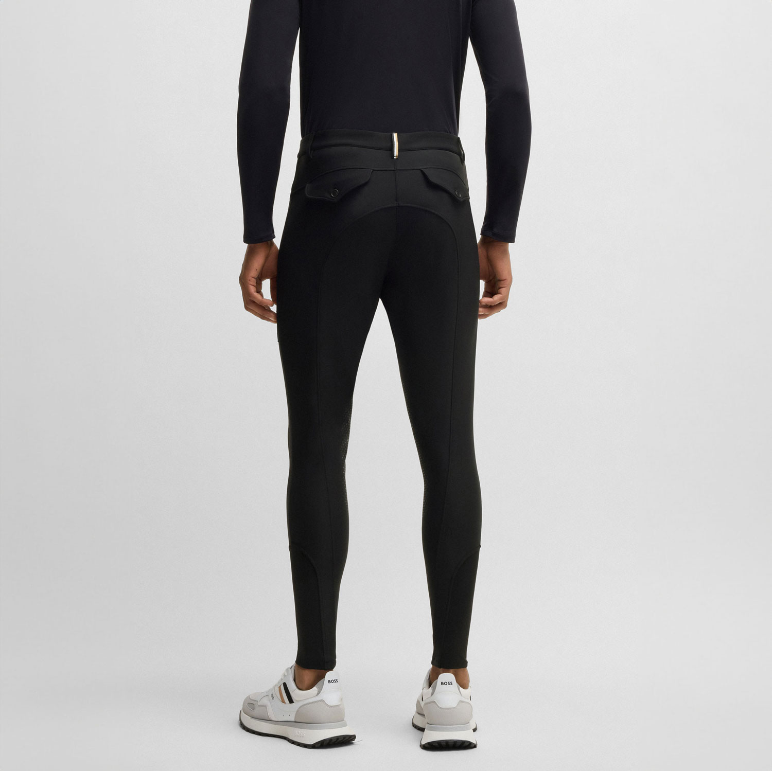 BOSS Equestrian Mens Knee Grip Winter Breeches James - Image 2