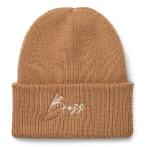 BOSS Equestrian High Cuff Beanie - Camel