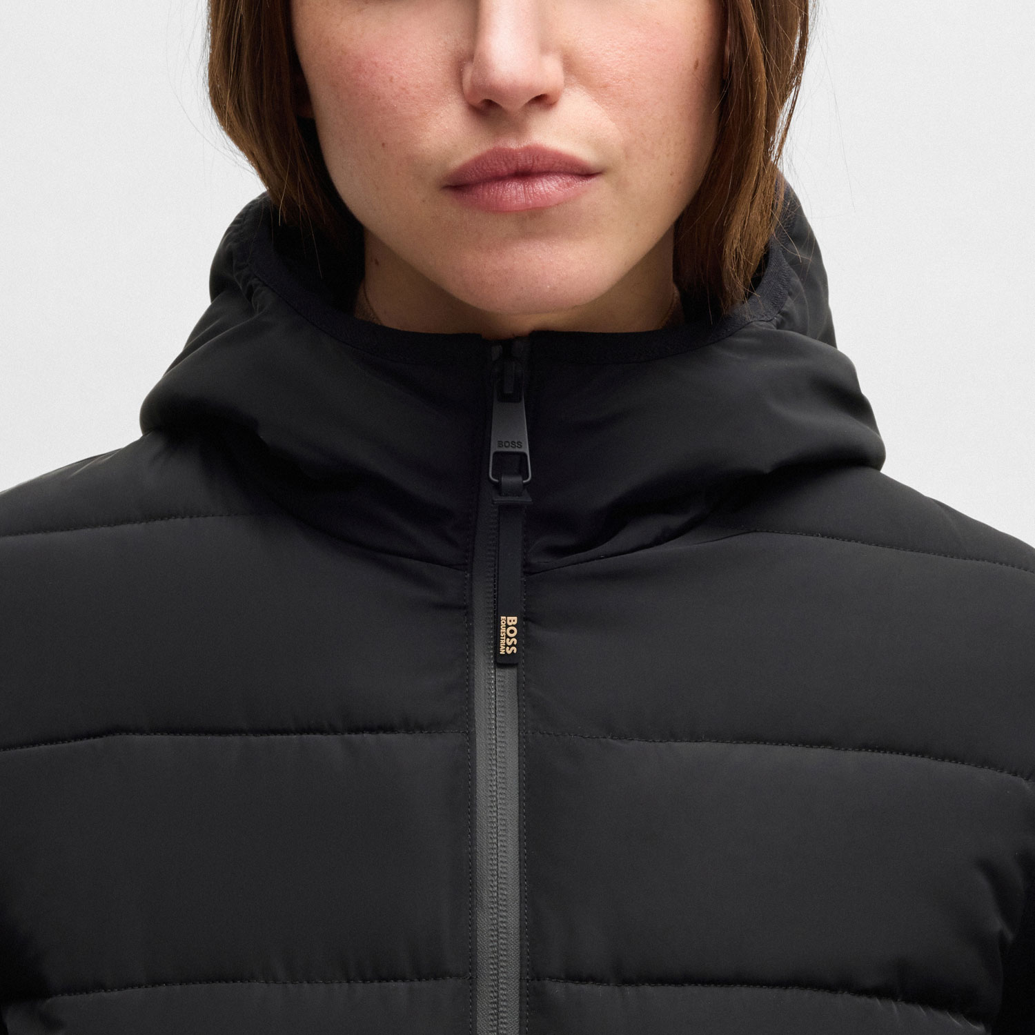 BOSS Equestrian Womens Puffer Hybrid Jacket Jessy - Image 4