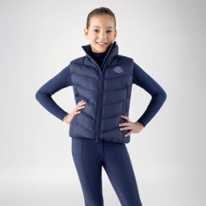 Equiline Junior Girls Bomber Vest Cetz