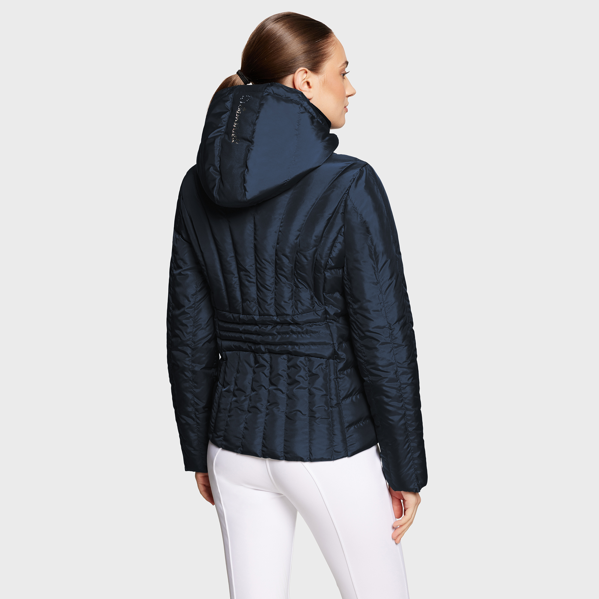 Samshield Womens Puffer Jacket Courchevel - Navy - Image 2