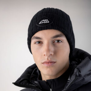 Equiline Unisex Knitted Hat Clana - Black