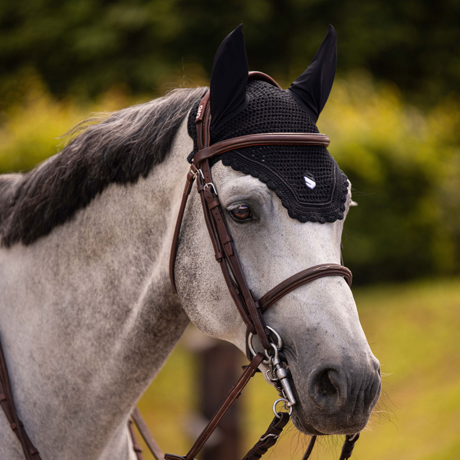 Samshield FlyShield Embroidery Fly Veil - Black - Image 2
