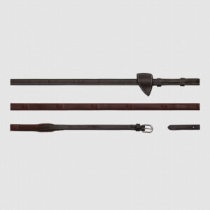 Dy'on Working 1/2" Rubber Reins with Integrated Stops