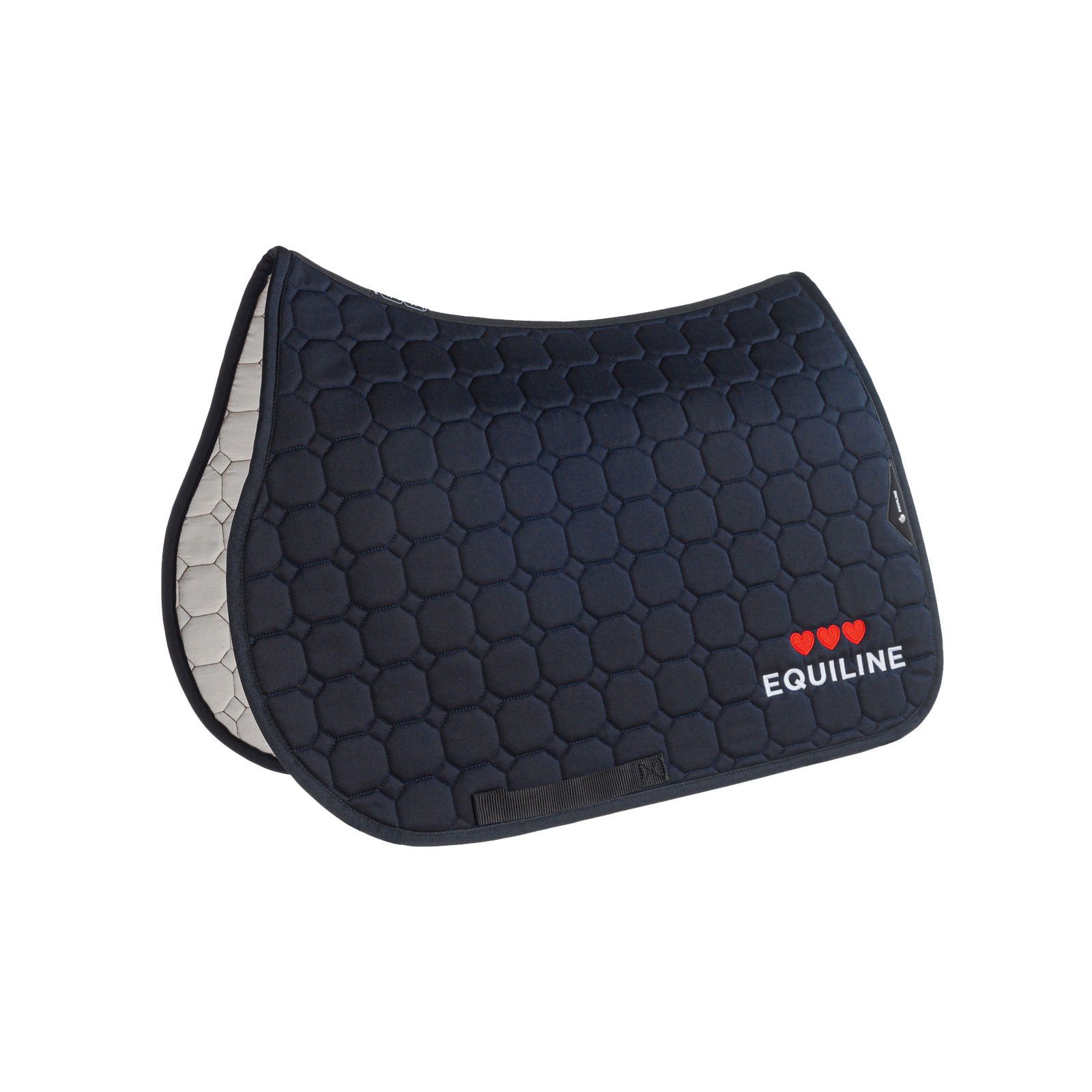 Equiline Octagon Jumping Saddlecloth Cupido - Navy