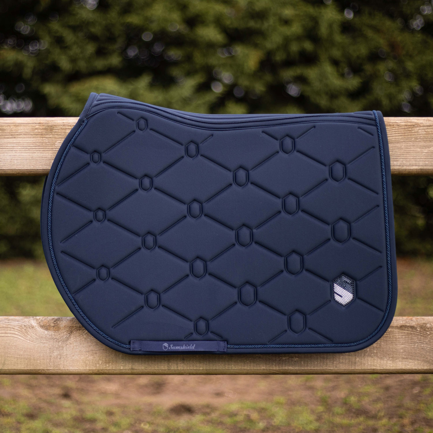 Samshield SpineShield Swarovski Jumping Saddlecloth - Navy