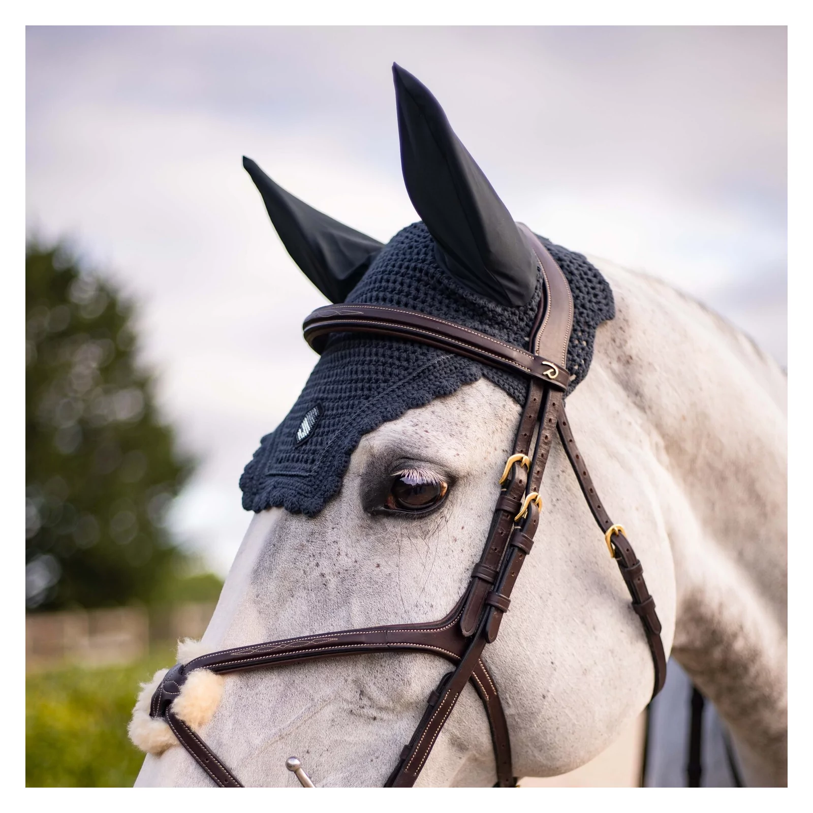 Samshield FlyShield Swarovski Fly Veil - Anthracite